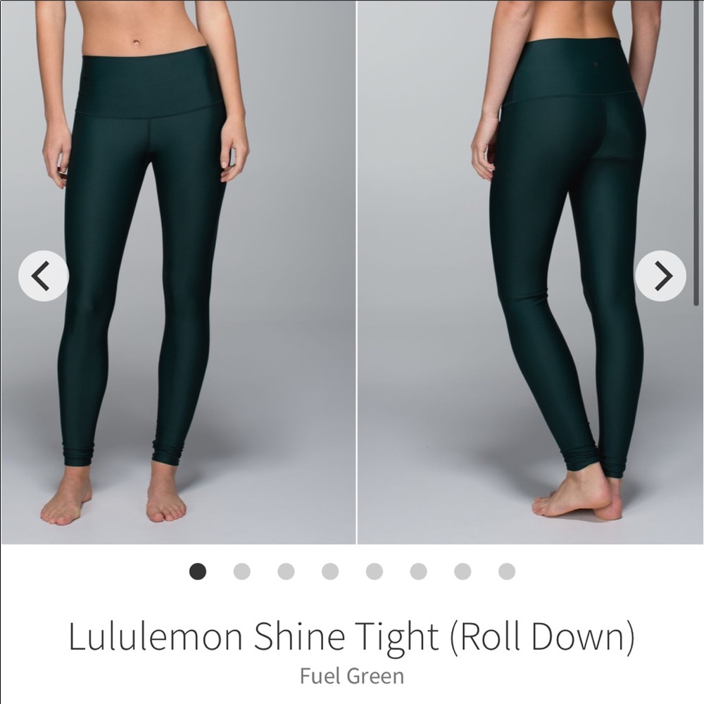 Lululemon Shine Tight Rolldown